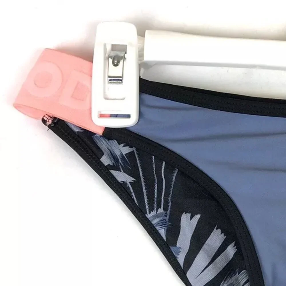 Body Glove, Women’s Surf Rider Blue Hipster Bikini Bottom, Size Extra Small
